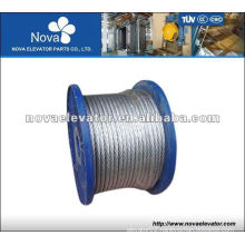 8*19S+Fc Elevator Rope, Elevator Wire Rope, Elevator Parts